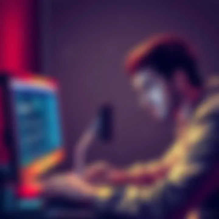 Frustrated person looking at their computer, showing an account freeze message from Uphold