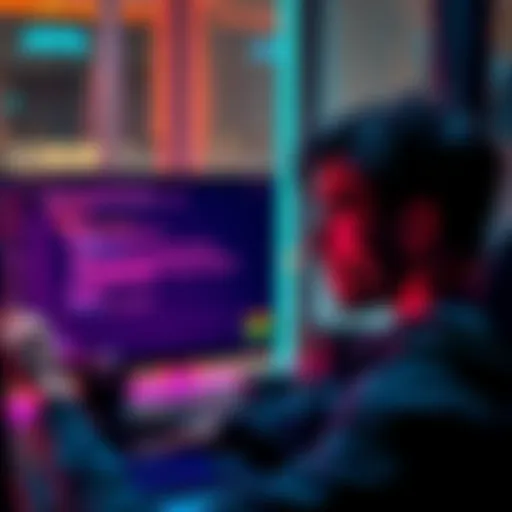 A person looking frustrated while interacting with a computer screen displaying an error message related to ANVIL transactions