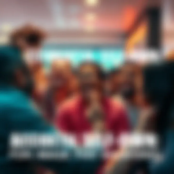 A group of people laughing at a meme that unexpectedly criticizes itself