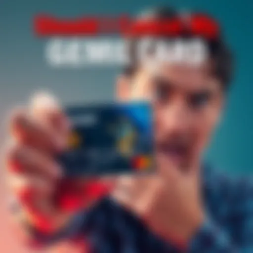 A person looking frustrated while holding a Gemini credit card, contemplating cancellation.