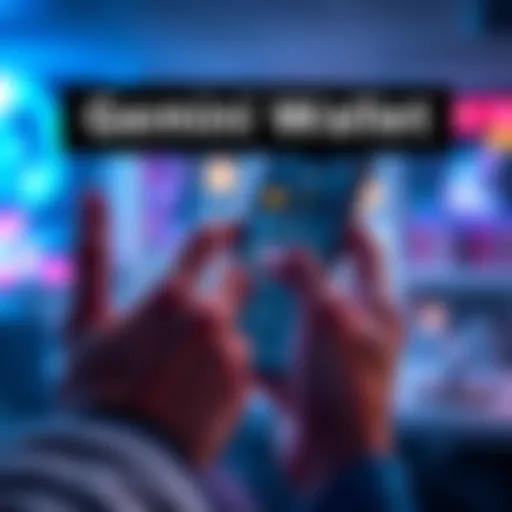 A person using the Gemini Wallet app on a smartphone, showing crypto transactions and DeFi options.