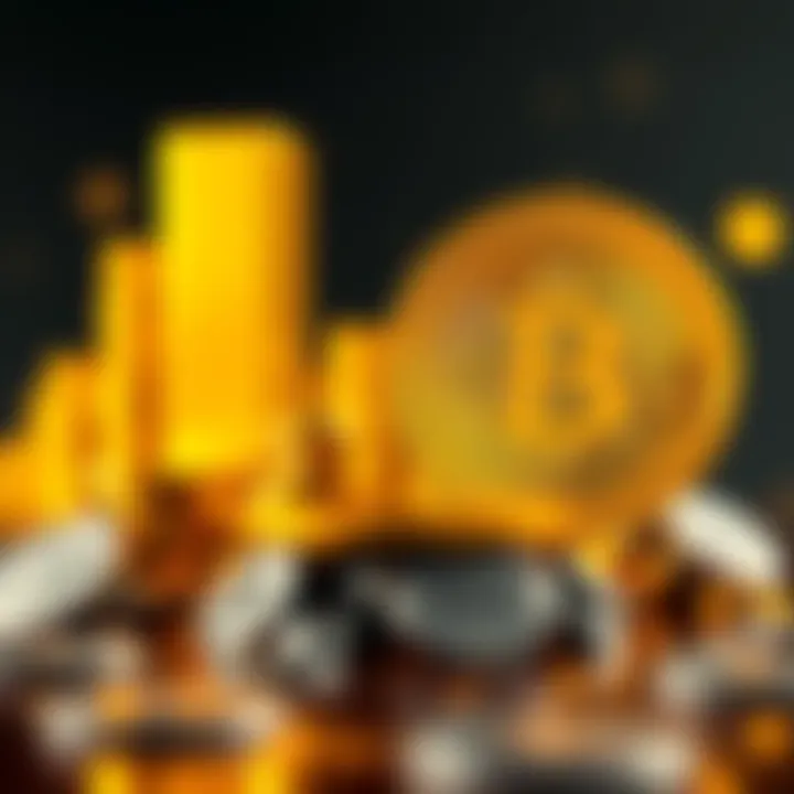 Gold and Bitcoin Performance Comparison Visual representation showing gold rising sharply while Bitcoin remains flat, highlighting the performance difference in 2025.