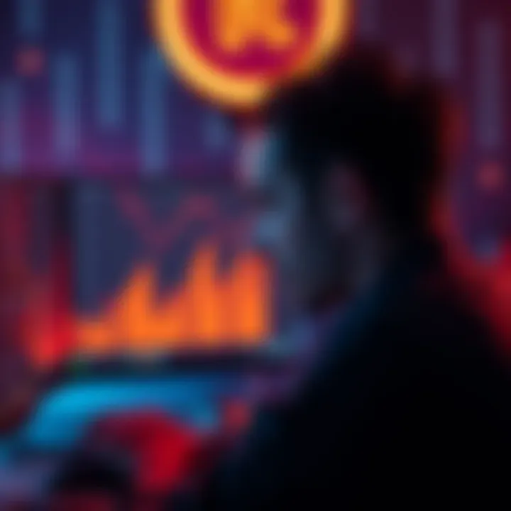 A person looks at their computer screen with a concerned expression, noticing a missing balance in their GUI wallet for XMR transactions.