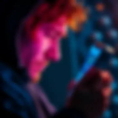 A distressed individual looks at their phone, showing a Coinbase app with alerts about a hack and stolen Ethereum.