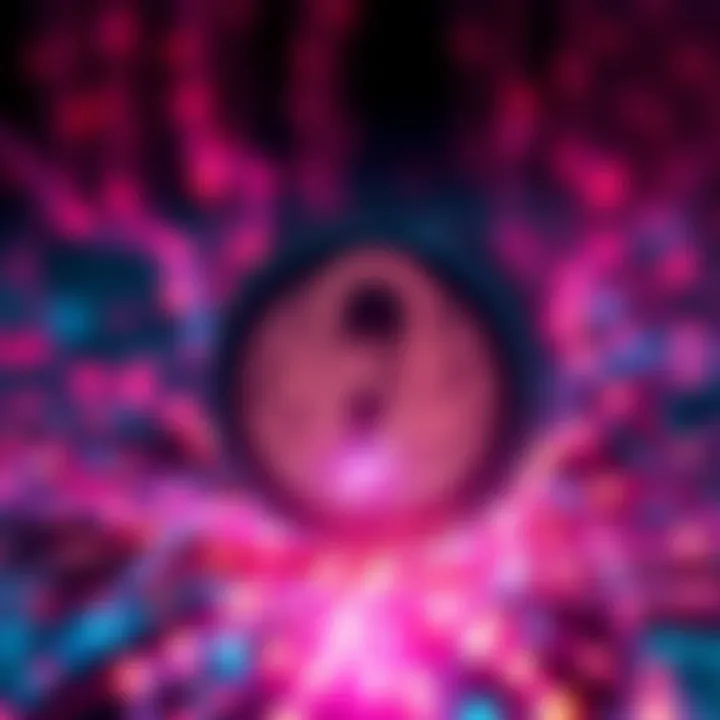 A visual representation of Hbar cryptocurrency symbol with a digital padlock, symbolizing quantum security for digital transactions.