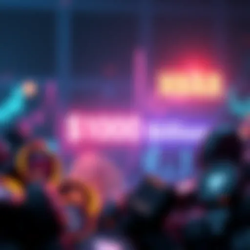 Graphic showing HBAR cryptocurrency with a rising graph and $100 billion label