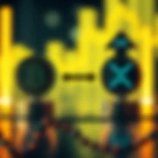 A graphic showing HBAR and XRP symbols with arrows indicating potential market growth, suggesting HBAR could reach over $3 based on XRP's market cap.
