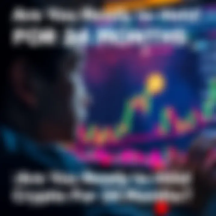 A person looking at a digital chart of Bitcoin and Ethereum prices with a thoughtful expression, contemplating the future of their investments.