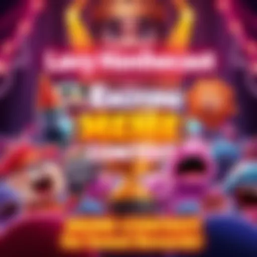 A colorful graphic showing a variety of funny Honeygain memes with a trophy and credits, inviting people to participate in the meme contest.