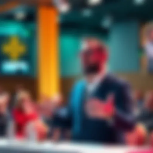 Charles Hoskinson addressing concerns about Cardano's $600 million treasury management during a public event