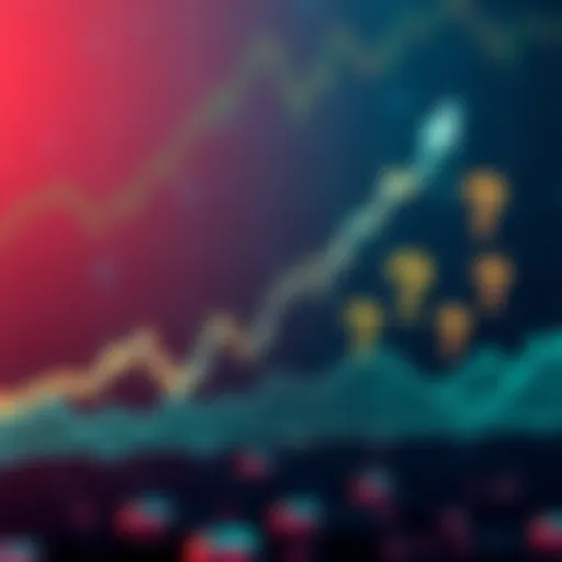 Graph showing increased trading volume of Hsuite against USDT on Bitmart with question marks indicating uncertainty about the token's future.