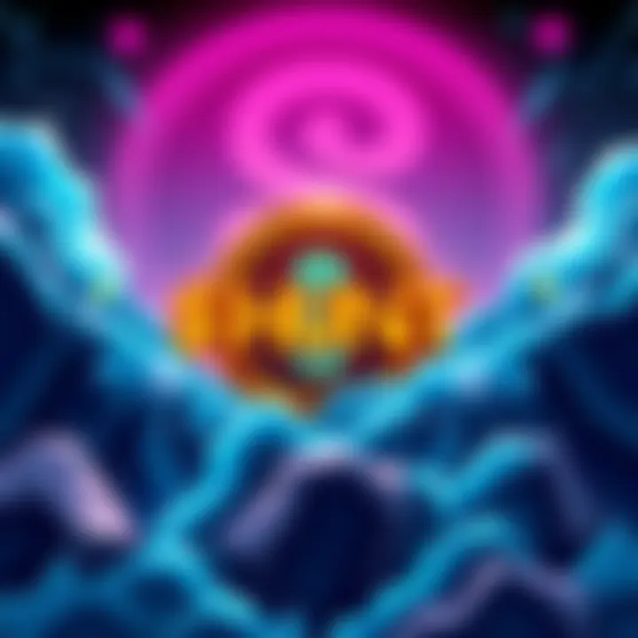 Illustration showing the $HUNT token logo with a CoinGecko logo in the background, symbolizing a successful listing.