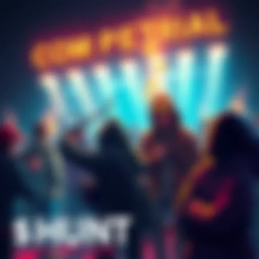 People participating in the Hunter Trials competition, completing various fun missions for XP before the $HUNT token launch.