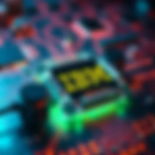 IBM's Nighthawk quantum processor displayed with 120 qubits, illustrating advancements in quantum technology for blockchain.