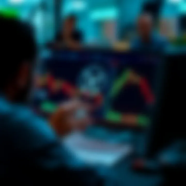 A person analyzing financial charts and graphs related to XRP investment