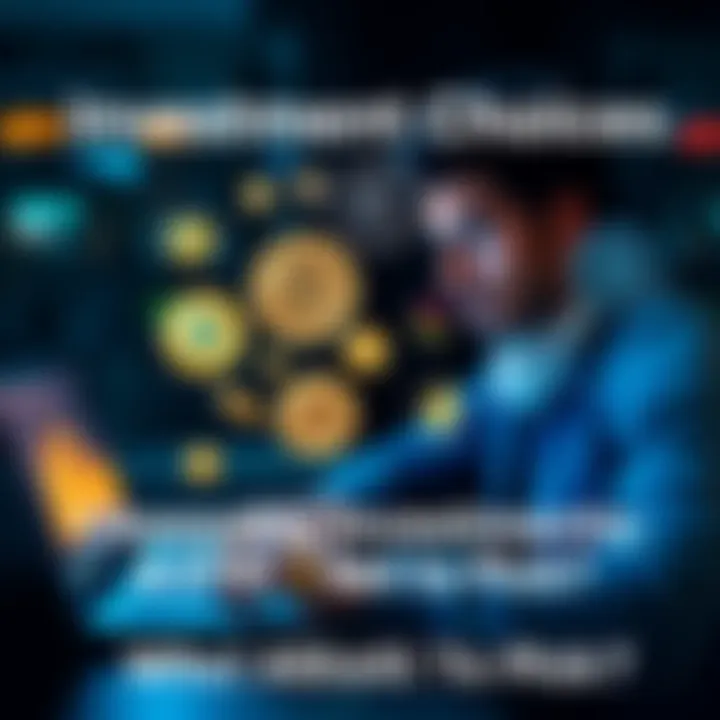 A person reviewing various digital assets on a laptop, considering investment options for BTC, ETH, and others.