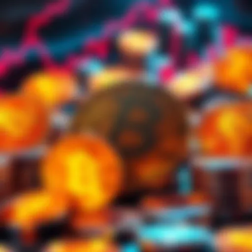 A graphic showing Bitcoin logos with dollar signs and a large amount symbol representing investment, illustrating the $870 million acquisition by Strategy and Metaplanet.