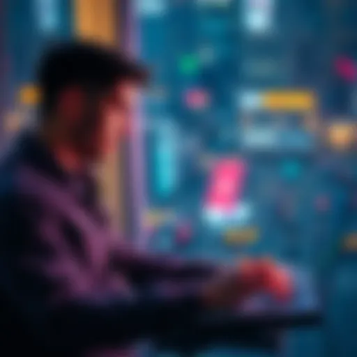 A new investor researching cryptocurrency options with a laptop and notes, looking for guidance.