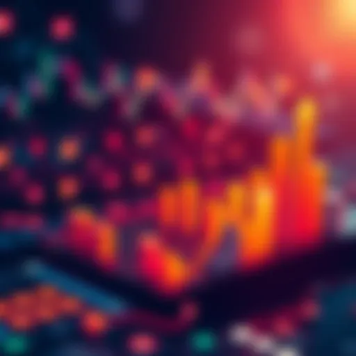 A visual representation of Kendu's growth strategy featuring charts and social media icons alongside community engagement symbols.