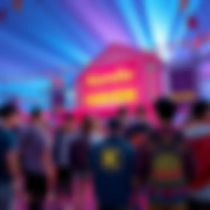 Group of people showcasing Kendu memecoin merchandise at Sound Haven Festival