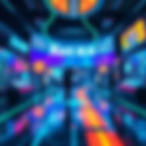 A vibrant scene from KoQ's 1 minute of SRB showcasing interactive elements and visuals