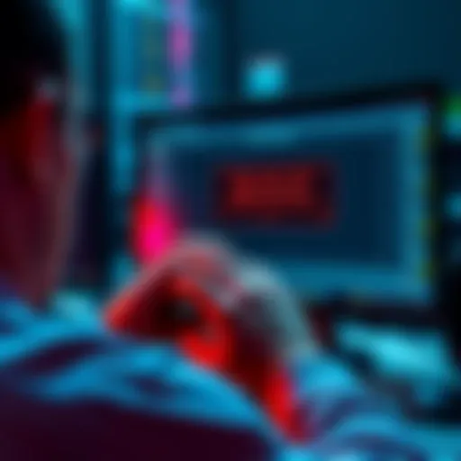 User performing a Ledger Nano X upgrade while looking at a computer screen displaying a warning about bad transaction inputs