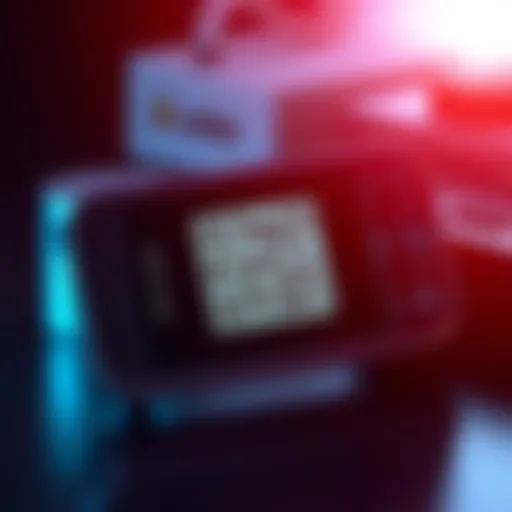 A Ledger Stax device showing a Monero deposit QR code on its screen without being connected to a phone or computer