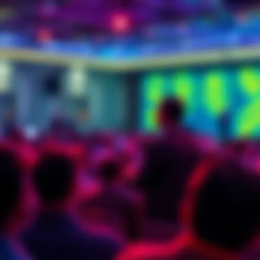Leemon speaking at the Consensus 2025 event, engaging with the audience