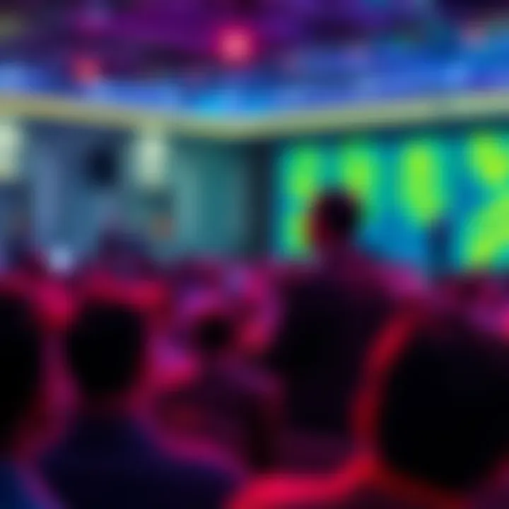 Leemon speaking at the Consensus 2025 event, engaging with the audience