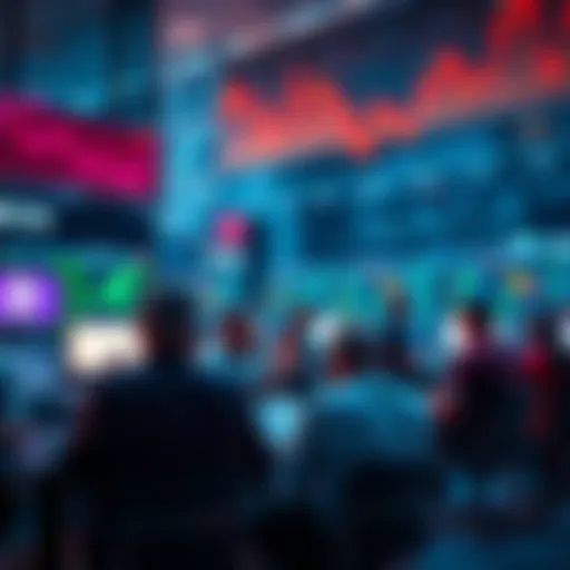 Traders chatting and sharing insights in a forum about Litecoin markets