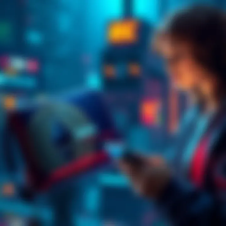 A visual representing a lost cryptocurrency transaction, showing a wallet with the 'BSC' logo and a distressed character looking at their phone, seeking help for recovery.