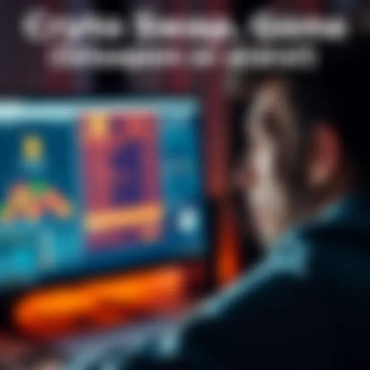 A person looking confused while staring at a computer screen showing a crypto wallet with missing funds