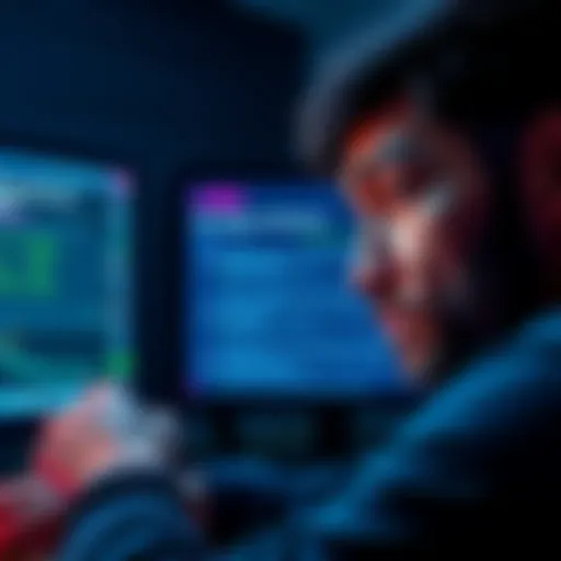 A person looking frustrated at their Ledger Nano S device with a computer showing potential recovery options on the screen.