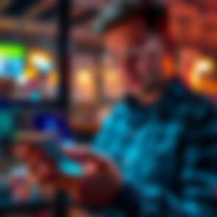 A person checking Bitcoin balance on a wallet app after moving funds from PayPal
