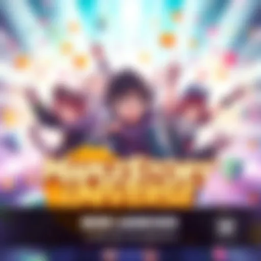 Players celebrating the launch of MapleStory Universe with colorful graphics and characters from the game