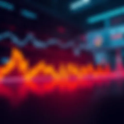 A stock market chart showing a downward trend with a red line indicating falling values, symbolizing the end of the 89K era.