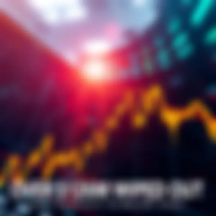 Chart showing steep decline indicating major losses in long positions
