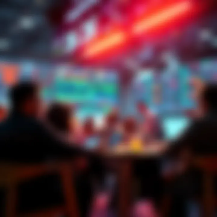 Traders sharing insights and strategies in a lively forum setting