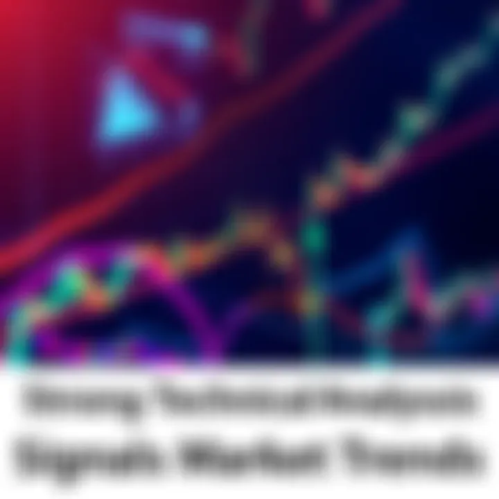 Graph showing upward trend in stock prices with analytical charts