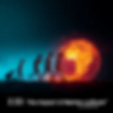 A visual representation of a meme's journey from a simple graphic to a broader cultural symbol, illustrating its impact on society.