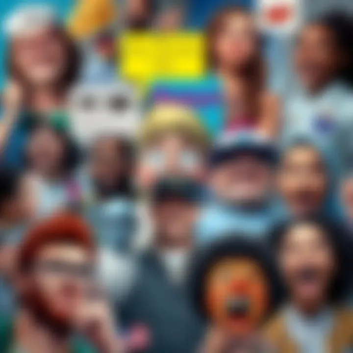 A collage of popular memes showcasing different styles of humor and trends.