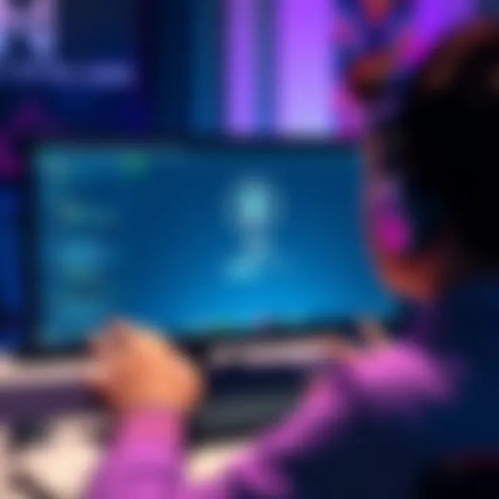 A person using a computer to activate Layer 2 on their MetaMask wallet, showing a loading screen and transaction process.