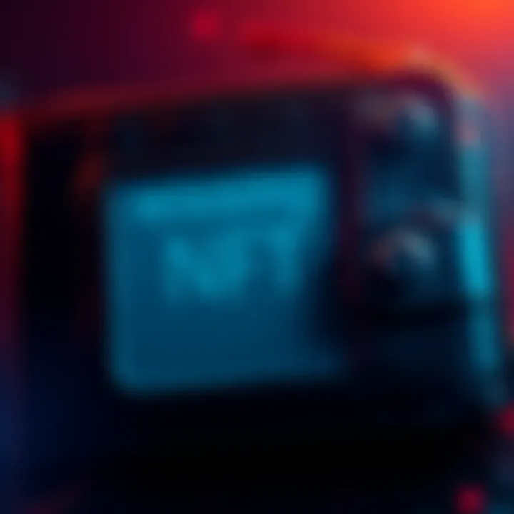 A digital representation of a wallet with an empty space where an NFT should appear, symbolizing the issue of a missing NFT.