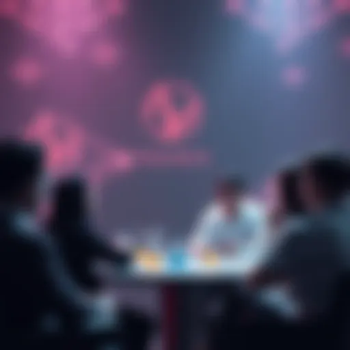Group of people engaging in a debate about Monero's technology and economics