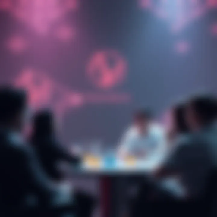 Group of people engaging in a debate about Monero's technology and economics
