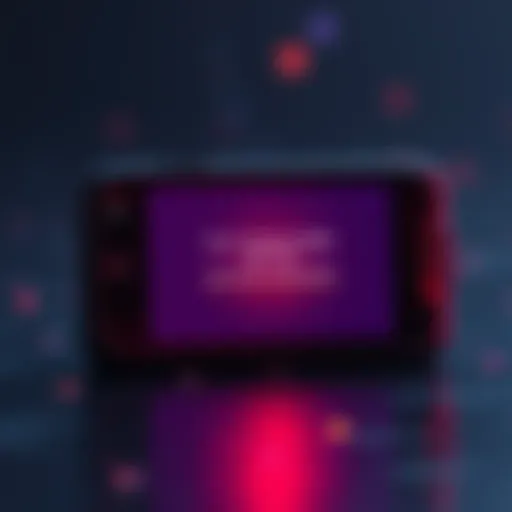 A Nano X device displaying an error message on the screen, symbolizing a firmware update failure.
