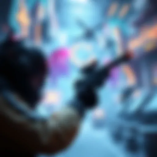 John Smedley's studio showcases new shooter game concept featuring futuristic elements and Etherlink technology.
