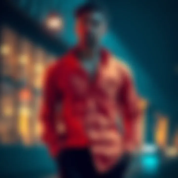 A person wearing a new shirt that combines comfort and style, showcasing its versatility for different occasions.