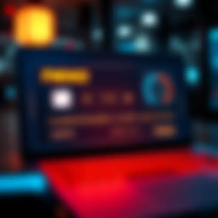 A graphic showing customizable credit card limits on a digital interface, highlighting user options for setting limits, symbolizing user control and feedback.