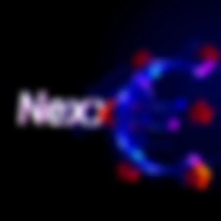 Nexo logo alongside a euro currency symbol, representing a potential new stablecoin